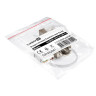 Модуль-вставка Keystone Jack RJ-45 EXEGATE KJ-8P8C-SH-C6-180-TL EX297344RUS